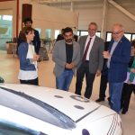 Visita consellers El Homrani i Bargalló al Centre de Formació d'Automoció