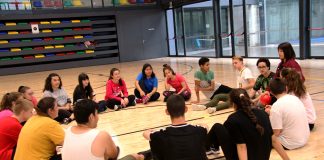 Més de 300 alumnes de 3r d’ESO participen d’una jornada lúdicoesportiva als pavellons Jornades esportives intercentres