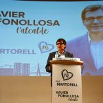 Acte electoral de Junts per Martorell. Xavier Fonollosa