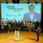 Acte electoral de Junts per Martorell. Xavier Fonollosa