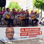 Acte electoral del PSC. Coro Rociero de Terrassa