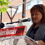 Acte electoral del PSC. Maria Lluïsa Navarrete