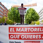 Acte electoral del PSC. Álex Delicado