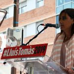 Acte electoral del PSC. Remedios Márquez