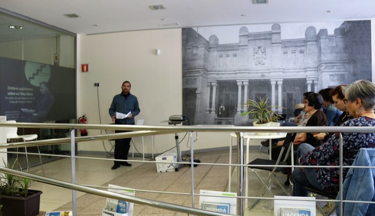 Iván Sánchez ressalta la psicologia de l’art en l’obra de Francesc Pujols