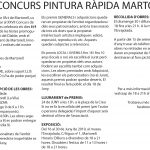 Bases del 27è Concurs de Pintura Ràpida