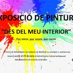 Exposició de pintura 'Des del meu interior'