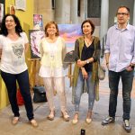 Exposició de final de curs de l'Aula d'Art. Riera, Canal, Bueno i Fernández