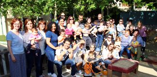 Les famílies de l’Espai Nadó tanquen el curs amb una festa a la Llar d’Infants Riu de Sons Festa de comiat de l'Espai Nadó