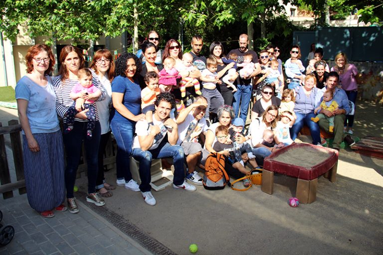 Les famílies de l’Espai Nadó tanquen el curs amb una festa a la Llar d’Infants Riu de Sons