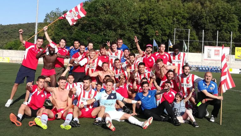 El CF Martorell certifica l’ascens a Primera Catalana i es reivindica amb dos ascensos en dos cursos