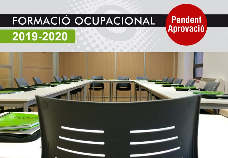 Obert el període de preinscripció a nous cursos de formació ocupacional, pendents d’aprovació