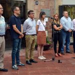 Concentració de suport a les víctimes de la violència masclista
