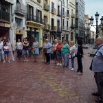 Concentració de suport a les víctimes de la violència masclista