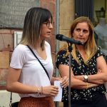 Concentració de suport a les víctimes de la violència masclista