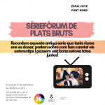 Activitats Espai Jove. Nord. Setembre 2019