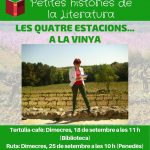 Petites històries de la literatura. 'Les quatre estacions...a la vinya'