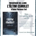 Presentació de 'L'últim esmolet'