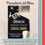 Presentació del llibre 'Carvalho: problemas de identidad', de Carlos Zanón
