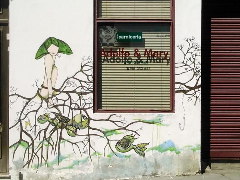 Mho Dueñas participa des de dijous al festival artístic Las Meninas de Canido, a Ferrol