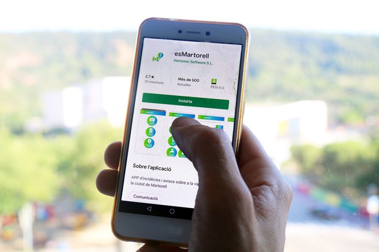 L’app ésMartorell arriba als 469 usuaris i 3.047 incidències en el seu primer any