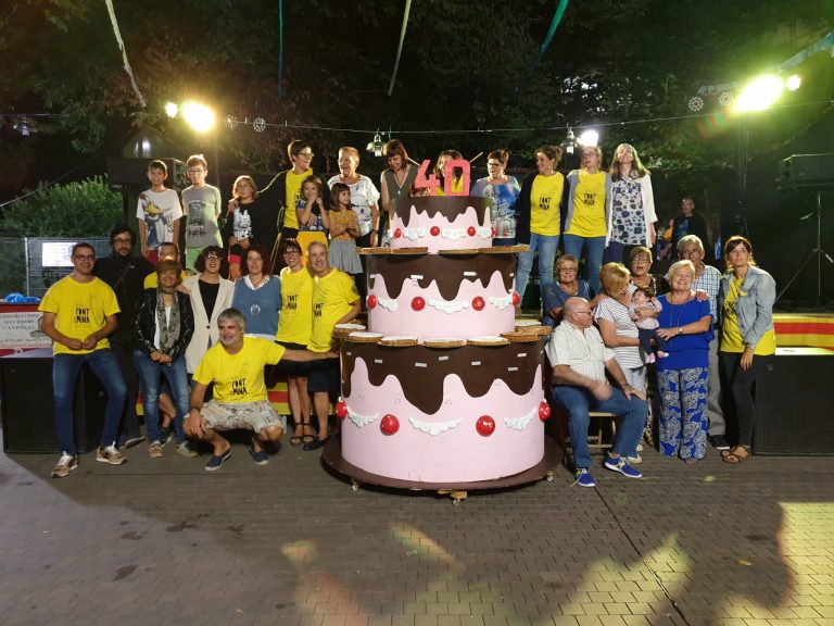 Les festes del barri de la Font de la Mina celebren el 40 aniversari amb èxit