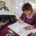 Taller de pintura amb vi. Marta Arañó