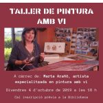 Taller de pintura amb vi