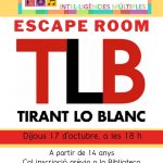 Scape Room a la Biblioteca: Tirant lo Blanc