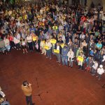 Concentració de rebuig a la sentència del procés