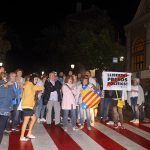 Concentració de rebuig a la sentència del procés