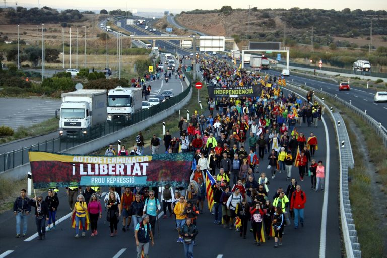 Dues columnes de la Marxa per la Llibertat arriben demà a Martorell