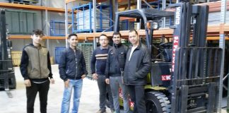 Persones en situació d’atur es formen en conducció de carretons al Molí Empresa