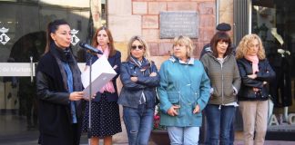 Minut de silenci en solidaritat amb les víctimes i afectats pels aiguats