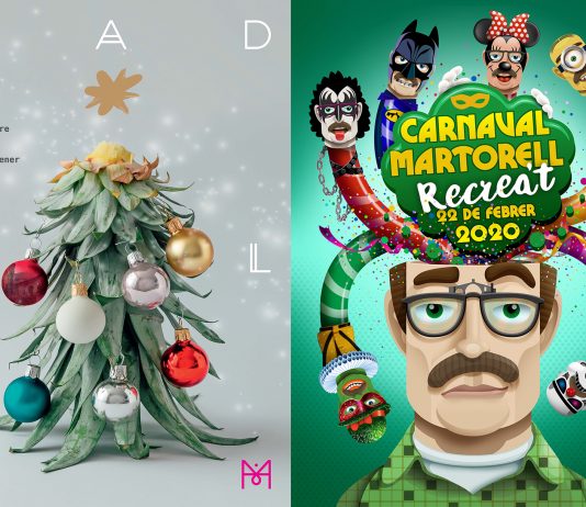 Cartells guanyadors del Concurs. Nadalem i Carnaval