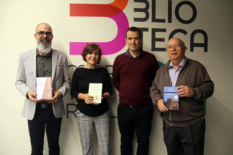 Presentats a la Biblioteca tres nous llibres d’obres guanyadores al Premi Vila