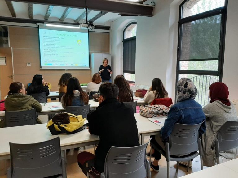 Jornada de sensibilització a l’emprenedoria per alumnes del Joan Oró al Molí Empresa