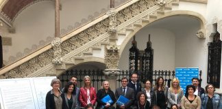 Martorell signa la Declaració de Colònia i renova el compromís amb el benestar dels infants Signatura Declaració de Colònia al Palau Macaya