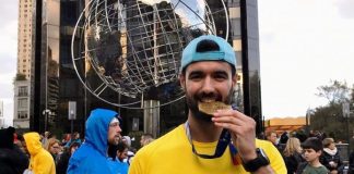 El corredor martorellenc Emili Marés, present a la Marató de Nova York Emili Marés