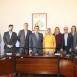 Signatura del conveni entre la Fundació Arc de Sant Martí i Sorea