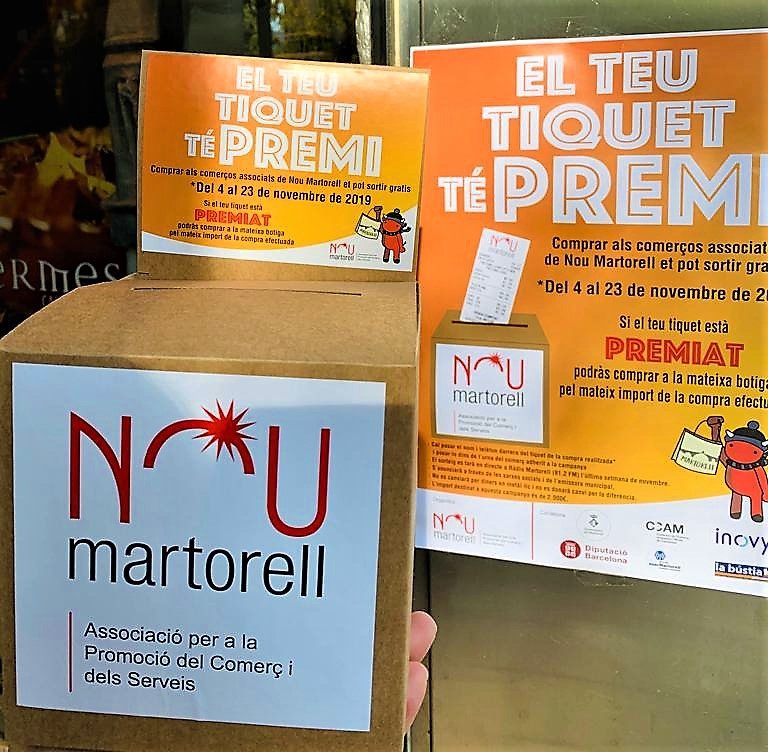 Nou Martorell avança el Nadal amb la campanya ‘El teu tiquet té premi’