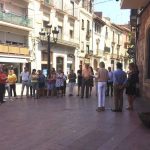 Lectura del manifest durant el dia de l'Orgull LGTBI