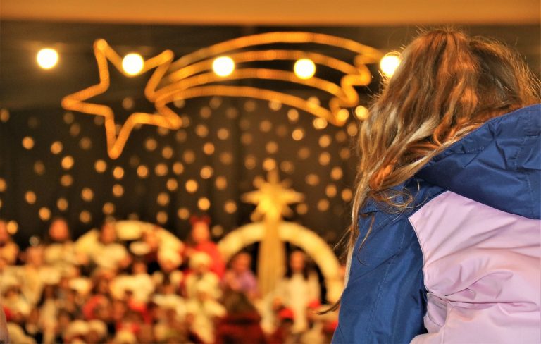 El pessebre vivent de La Mercè, una de les estampes més entranyables de les festes de Nadal