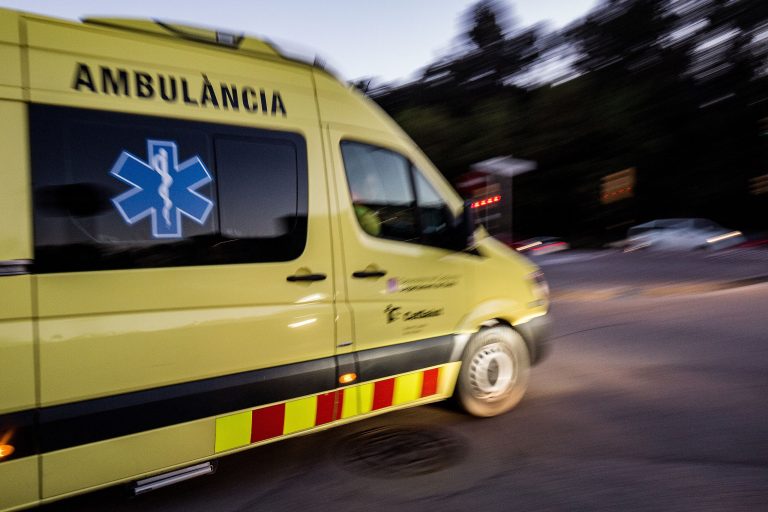 Mor un motorista en un accident a la carretera N-II al seu pas per Martorell