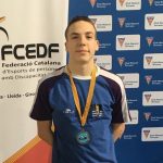 Pol Sallent, al Campionat de Catalunya de Natació Adaptada 2020