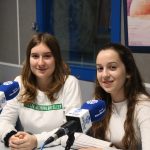 Abril Castillo i Mònica Venteo, alumnes 4t d'ESO Col·legi La Mercè