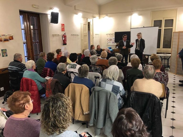 Presentat el cicle de xerrades i tallers ‘Gent Gran i Salut’, amb prop de vint activitats