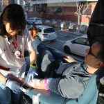 'Els Bombers t'acompanyen a donar sang'