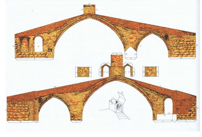El Centre d’Estudis Martorellencs ofereix un retallable del pont del Diable per distreure’s a casa