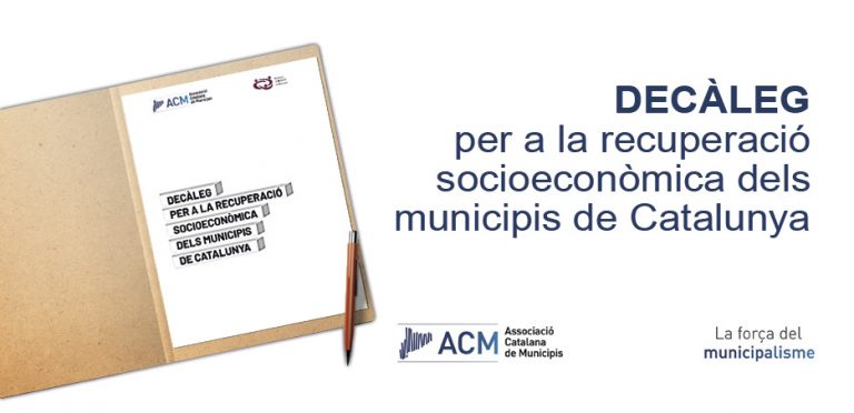El municipalisme català elabora un paquet de mesures per combatre la crisi sanitària i econòmica del coronavirus